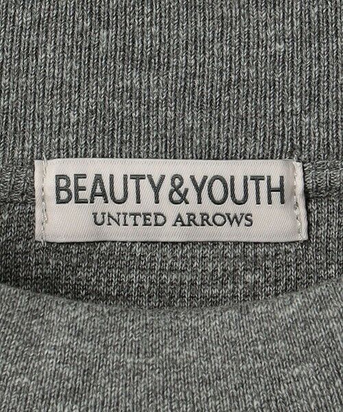 BEAUTY&YOUTH UNITED ARROWS / ビューティー&ユース ユナイテッドアローズ カットソー | ミックス ダブルフェイス モックネック カットソー | 詳細18