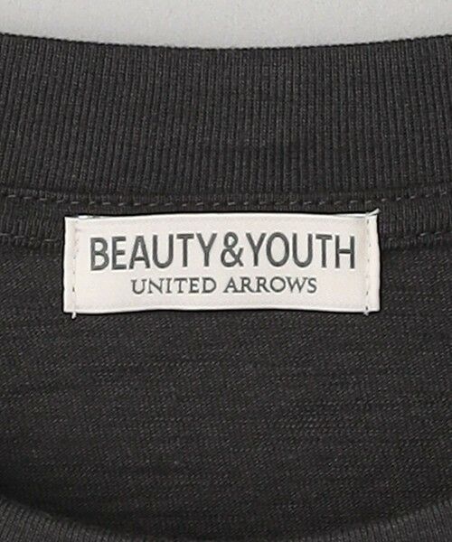 BEAUTY&YOUTH UNITED ARROWS / ビューティー&ユース ユナイテッドアローズ カットソー | DENT スラブ クッションスリーブ カットソー | 詳細12