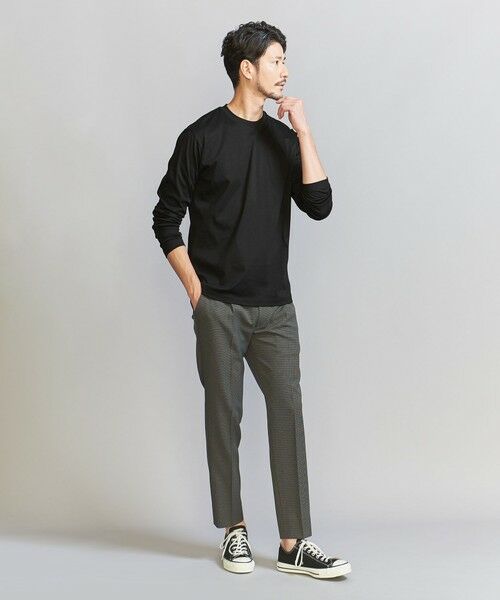 BEAUTY&YOUTH UNITED ARROWS / ビューティー&ユース ユナイテッドアローズ カットソー | 【WEB限定 WARDROBE SMART】NORITAKE クルーネック スマートフィット カットソー | 詳細16