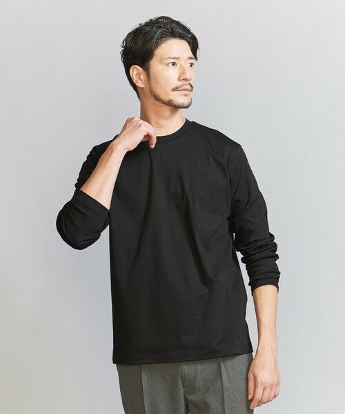 BEAUTY&YOUTH UNITED ARROWS / ビューティー&ユース ユナイテッドアローズ カットソー | 【WEB限定 WARDROBE SMART】NORITAKE クルーネック スマートフィット カットソー | 詳細15