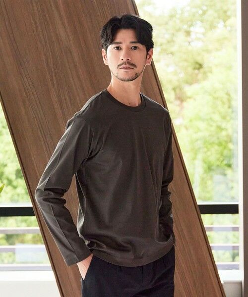 BEAUTY&YOUTH UNITED ARROWS / ビューティー&ユース ユナイテッドアローズ カットソー | 【WEB限定 WARDROBE SMART】NORITAKE クルーネック スマートフィット カットソー | 詳細19