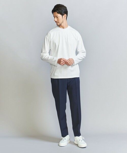 BEAUTY&YOUTH UNITED ARROWS / ビューティー&ユース ユナイテッドアローズ カットソー | 【WEB限定 WARDROBE SMART】NORITAKE クルーネック リラックス テーパード カットソー | 詳細2