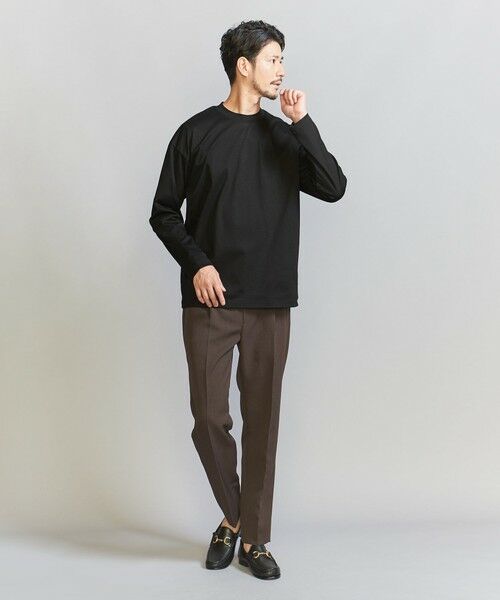 BEAUTY&YOUTH UNITED ARROWS / ビューティー&ユース ユナイテッドアローズ カットソー | 【WEB限定 WARDROBE SMART】NORITAKE クルーネック リラックス テーパード カットソー | 詳細11