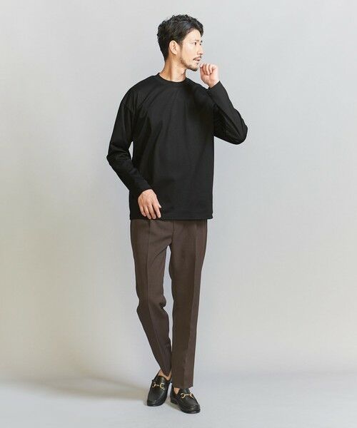 BEAUTY&YOUTH UNITED ARROWS / ビューティー&ユース ユナイテッドアローズ カットソー | 【WEB限定 WARDROBE SMART】NORITAKE クルーネック リラックス テーパード カットソー | 詳細9