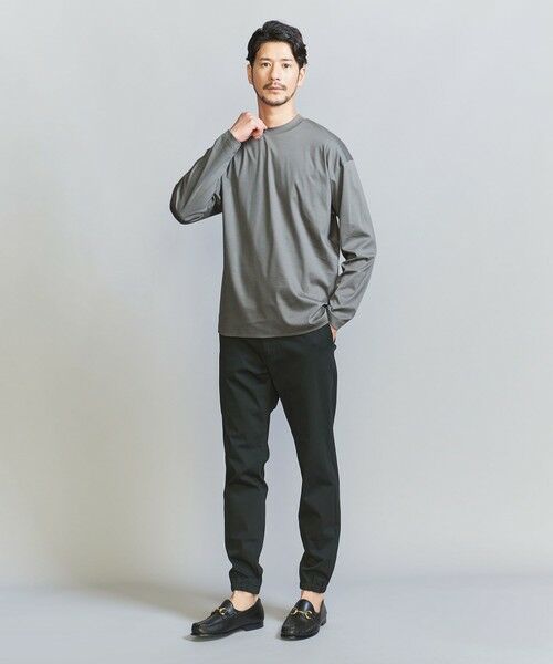 BEAUTY&YOUTH UNITED ARROWS / ビューティー&ユース ユナイテッドアローズ カットソー | 【WEB限定 WARDROBE SMART】NORITAKE クルーネック リラックス テーパード カットソー | 詳細20