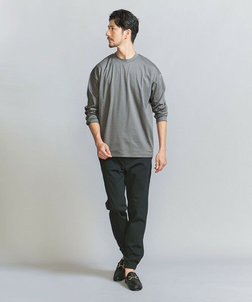 BEAUTY&YOUTH UNITED ARROWS / ビューティー&ユース ユナイテッドアローズ カットソー | 【WEB限定 WARDROBE SMART】NORITAKE クルーネック リラックス テーパード カットソー | 詳細22