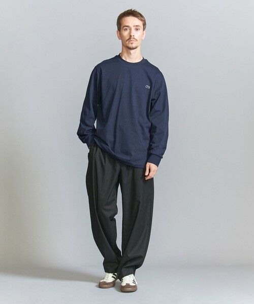 BEAUTY&YOUTH UNITED ARROWS / ビューティー&ユース ユナイテッドアローズ カットソー | ＜LACOSTE＞ 1P ロングスリーブ Tシャツ | 詳細12