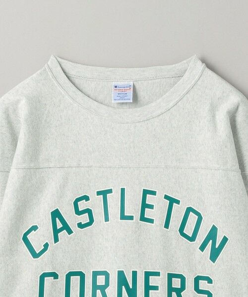 BEAUTY&YOUTH UNITED ARROWS / ビューティー&ユース ユナイテッドアローズ カットソー | 【別注】 ＜Champion＞ 9.4oz フットボール Tシャツ | 詳細25