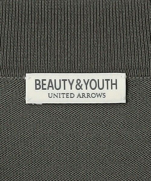 BEAUTY&YOUTH UNITED ARROWS / ビューティー&ユース ユナイテッドアローズ ニット・セーター | DEO プレーティング スキッパーニット -抗菌・防臭 ウォッシャブル- | 詳細7