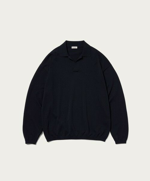 BEAUTY&YOUTH UNITED ARROWS / ビューティー&ユース ユナイテッドアローズ ニット・セーター | DEO プレーティング スキッパーニット -抗菌・防臭 ウォッシャブル- | 詳細19