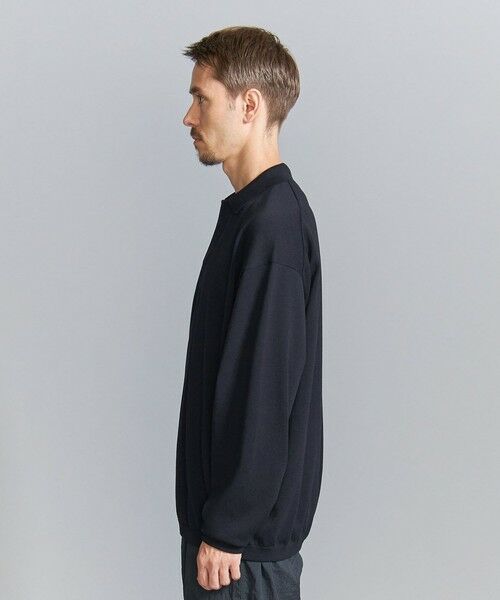 BEAUTY&YOUTH UNITED ARROWS / ビューティー&ユース ユナイテッドアローズ ニット・セーター | DEO プレーティング スキッパーニット -抗菌・防臭 ウォッシャブル- | 詳細13