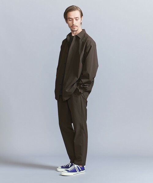 BEAUTY&YOUTH UNITED ARROWS / ビューティー&ユース ユナイテッドアローズ その他パンツ | 360°MASTER 1プリーツ テーパード パンツ - セットアップ対応 ストレッチ ウォッシャブル マルチ機能 - | 詳細14