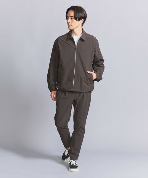 BEAUTY&YOUTH UNITED ARROWS / ビューティー&ユース ユナイテッドアローズ その他パンツ | 360°MASTER 1プリーツ テーパード パンツ - セットアップ対応 ストレッチ ウォッシャブル マルチ機能 - | 詳細17