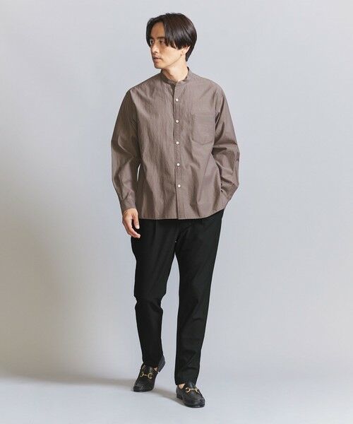 BEAUTY&YOUTH UNITED ARROWS / ビューティー&ユース ユナイテッドアローズ その他パンツ | TR ピンヘッド  1プリーツ イージー パンツ ‐タテ・ヨコストレッチ‐ | 詳細3