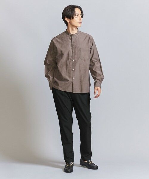 BEAUTY&YOUTH UNITED ARROWS / ビューティー&ユース ユナイテッドアローズ その他パンツ | TR ピンヘッド  1プリーツ イージー パンツ ‐タテ・ヨコストレッチ‐ | 詳細5