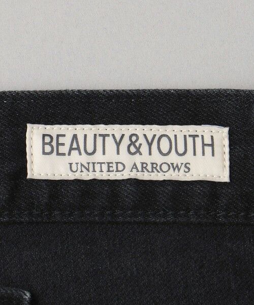 BEAUTY&YOUTH UNITED ARROWS / ビューティー&ユース ユナイテッドアローズ その他パンツ | フェード ブラックデニム 5P フレア | 詳細20