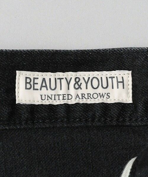 BEAUTY&YOUTH UNITED ARROWS / ビューティー&ユース ユナイテッドアローズ その他パンツ | フェード ブラックデニム 5P テーパード | 詳細20