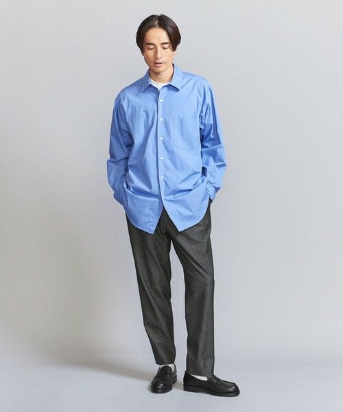 BEAUTY&YOUTH UNITED ARROWS / ビューティー&ユース ユナイテッドアローズ その他パンツ | シャドウ TR 1プリーツ テーパード パンツ ‐ストレッチ‐ | 詳細9