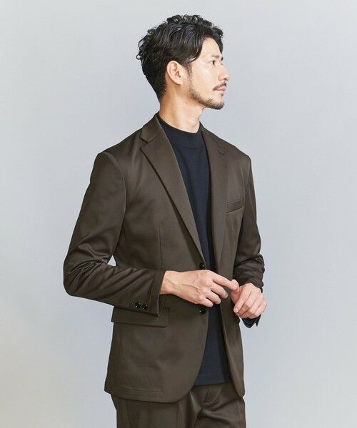 BEAUTY&YOUTH UNITED ARROWS / ビューティー&ユース ユナイテッドアローズ セットアップ | 【WEB限定 WARDROBE SMART】アクティブ サテン セットアップ/ジャケット＆イージーパンツ | 詳細8