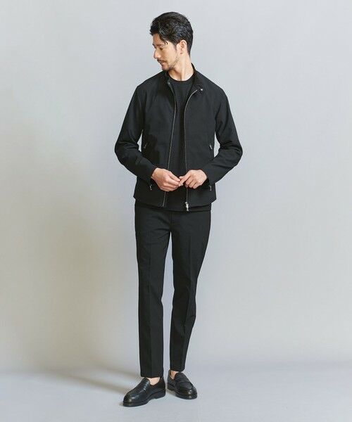 BEAUTY&YOUTH UNITED ARROWS / ビューティー&ユース ユナイテッドアローズ ブルゾン | 【WEB限定 WARDROBE SMART】ソロテックス シングル ライダースジャケット | 詳細4