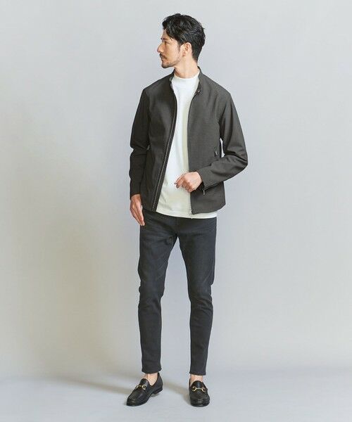 BEAUTY&YOUTH UNITED ARROWS / ビューティー&ユース ユナイテッドアローズ ブルゾン | 【WEB限定 WARDROBE SMART】ソロテックス シングル ライダースジャケット | 詳細19