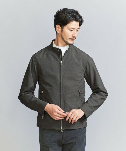 BEAUTY&YOUTH UNITED ARROWS / ビューティー&ユース ユナイテッドアローズ ブルゾン | 【WEB限定 WARDROBE SMART】ソロテックス シングル ライダースジャケット | 詳細20