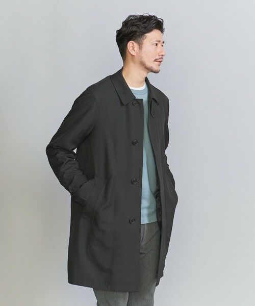 BEAUTY&YOUTH UNITED ARROWS / ビューティー&ユース ユナイテッドアローズ ステンカラーコート | 【WEB限定 WARDROBE SMART】Reflax バルマカーンコート | 詳細1