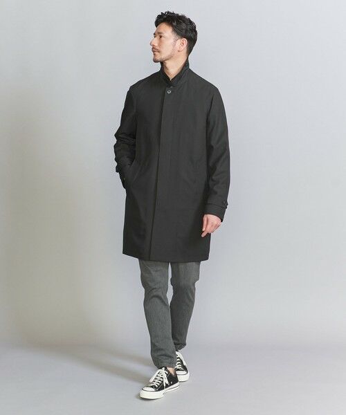 BEAUTY&YOUTH UNITED ARROWS / ビューティー&ユース ユナイテッドアローズ ステンカラーコート | 【WEB限定 WARDROBE SMART】Reflax バルマカーンコート | 詳細4