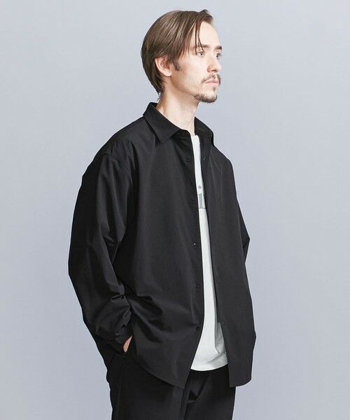 BEAUTY&YOUTH UNITED ARROWS / ビューティー&ユース ユナイテッドアローズ その他アウター | 360°MASTER リラックス スナップ シャツ - セットアップ対応 ストレッチ ウォッシャブル マルチ機能 - | 詳細2