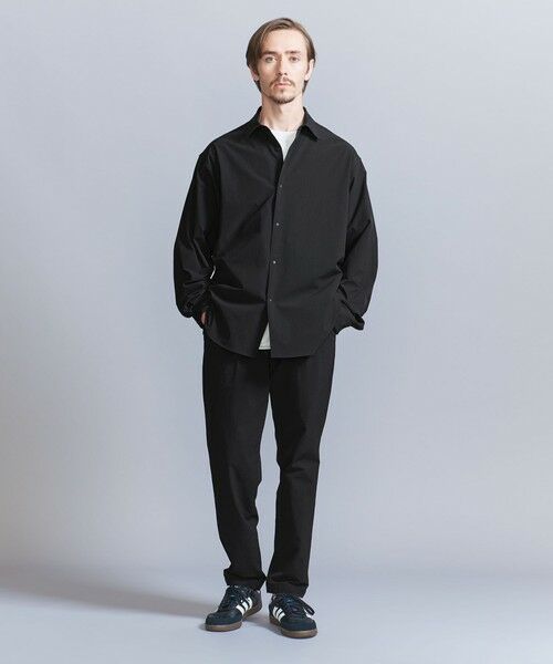 BEAUTY&YOUTH UNITED ARROWS / ビューティー&ユース ユナイテッドアローズ その他アウター | 360°MASTER リラックス スナップ シャツ - セットアップ対応 ストレッチ ウォッシャブル マルチ機能 - | 詳細7