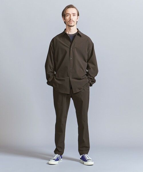 BEAUTY&YOUTH UNITED ARROWS / ビューティー&ユース ユナイテッドアローズ その他アウター | 360°MASTER リラックス スナップ シャツ - セットアップ対応 ストレッチ ウォッシャブル マルチ機能 - | 詳細13