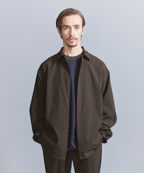 BEAUTY&YOUTH UNITED ARROWS / ビューティー&ユース ユナイテッドアローズ その他アウター | 360°MASTER リラックス スナップ シャツ - セットアップ対応 ストレッチ ウォッシャブル マルチ機能 - | 詳細14