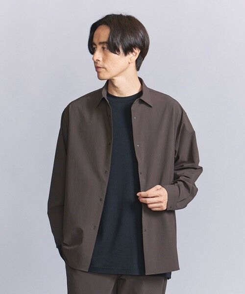 BEAUTY&YOUTH UNITED ARROWS / ビューティー&ユース ユナイテッドアローズ その他アウター | 360°MASTER リラックス スナップ シャツ - セットアップ対応 ストレッチ ウォッシャブル マルチ機能 - | 詳細18