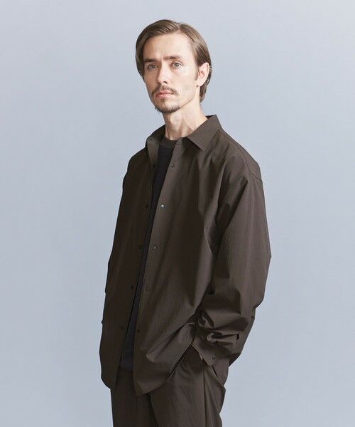 BEAUTY&YOUTH UNITED ARROWS / ビューティー&ユース ユナイテッドアローズ その他アウター | 360°MASTER リラックス スナップ シャツ - セットアップ対応 ストレッチ ウォッシャブル マルチ機能 - | 詳細11