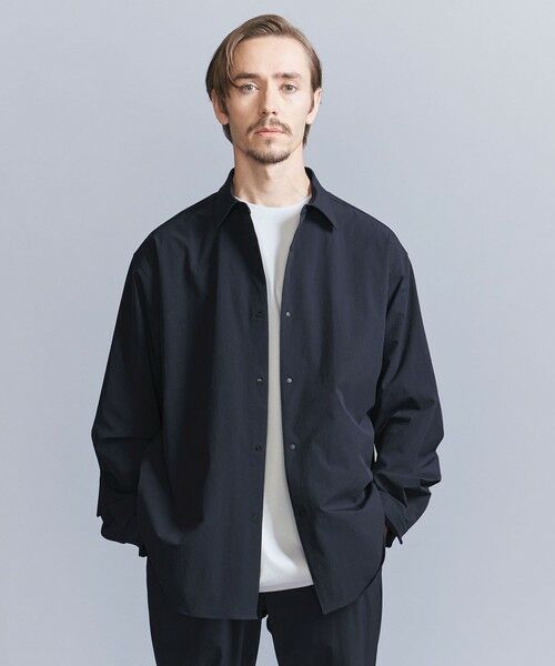 BEAUTY&YOUTH UNITED ARROWS / ビューティー&ユース ユナイテッドアローズ その他アウター | 360°MASTER リラックス スナップ シャツ - セットアップ対応 ストレッチ ウォッシャブル マルチ機能 - | 詳細24