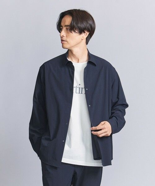 BEAUTY&YOUTH UNITED ARROWS / ビューティー&ユース ユナイテッドアローズ その他アウター | 360°MASTER リラックス スナップ シャツ - セットアップ対応 ストレッチ ウォッシャブル マルチ機能 - | 詳細28