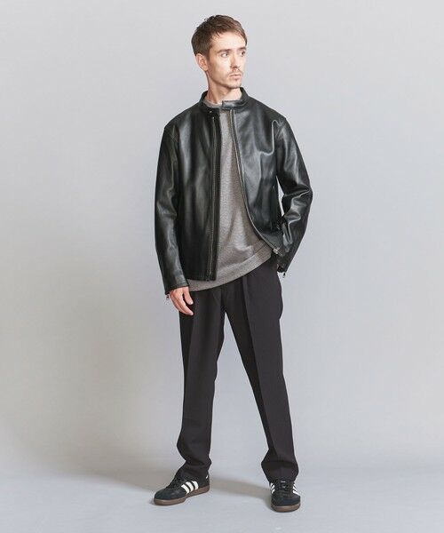 BEAUTY&YOUTH UNITED ARROWS / ビューティー&ユース ユナイテッドアローズ その他アウター | シープレザー シングル ライダース ジャケット | 詳細2