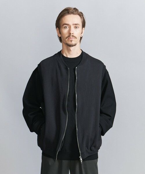 BEAUTY&YOUTH UNITED ARROWS / ビューティー&ユース ユナイテッドアローズ パーカー | JS スウェット ジップ ベスト | 詳細15