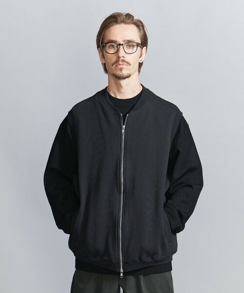 BEAUTY&YOUTH UNITED ARROWS / ビューティー&ユース ユナイテッドアローズ パーカー | JS スウェット ジップ ベスト | 詳細17