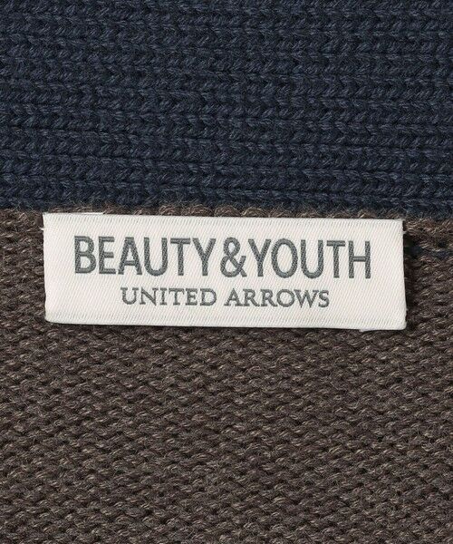 BEAUTY&YOUTH UNITED ARROWS / ビューティー&ユース ユナイテッドアローズ カーディガン・ボレロ | メランジ トリム Vネック カーディガン ‐ウォッシャブル‐ | 詳細18