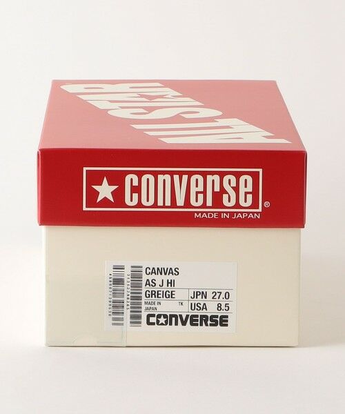 BEAUTY&YOUTH UNITED ARROWS / ビューティー&ユース ユナイテッドアローズ スニーカー | ＜CONVERSE＞ キャンバス オールスター J HI グレージュ/スニーカー | 詳細11