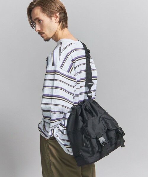 BEAUTY&YOUTH UNITED ARROWS / ビューティー&ユース ユナイテッドアローズ リュック・バックパック | 【別注】 ＜BAICYCLON＞ マルチ ポケット ナップサック -2WAY- | 詳細2