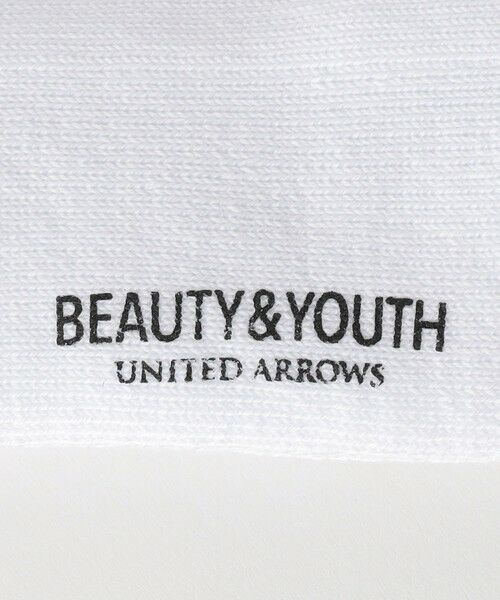 BEAUTY&YOUTH UNITED ARROWS / ビューティー&ユース ユナイテッドアローズ ソックス | ツーライン パイル クルー ソックス | 詳細2