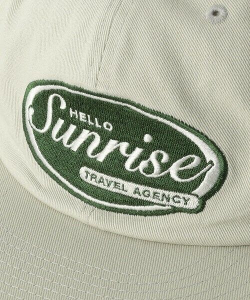 BEAUTY&YOUTH UNITED ARROWS / ビューティー&ユース ユナイテッドアローズ キャップ | ＜HELLO SUNRISE＞ オーバル ロゴ キャップ | 詳細3