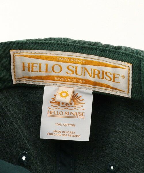 BEAUTY&YOUTH UNITED ARROWS / ビューティー&ユース ユナイテッドアローズ キャップ | ＜HELLO SUNRISE＞ ツートーン ロゴ キャップ | 詳細11