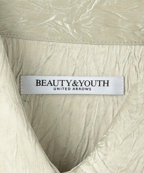 BEAUTY&YOUTH UNITED ARROWS / ビューティー&ユース ユナイテッドアローズ シャツ・ブラウス | アセテートサテンワッシャーシャツ | 詳細13