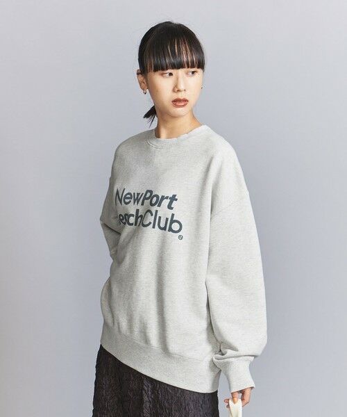 BEAUTY&YOUTH UNITED ARROWS / ビューティー&ユース ユナイテッドアローズ スウェット | コットン裏毛 ロゴ スウェット プルオーバー | 詳細2