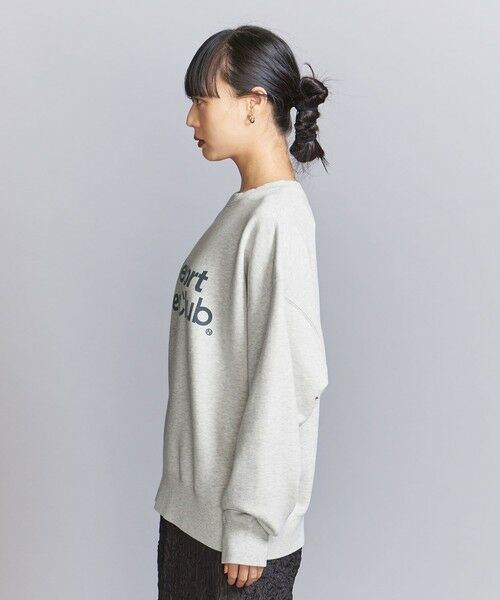 BEAUTY&YOUTH UNITED ARROWS / ビューティー&ユース ユナイテッドアローズ スウェット | コットン裏毛 ロゴ スウェット プルオーバー | 詳細5