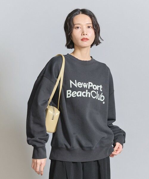 BEAUTY&YOUTH UNITED ARROWS / ビューティー&ユース ユナイテッドアローズ スウェット | コットン裏毛 ロゴ スウェット プルオーバー | 詳細11