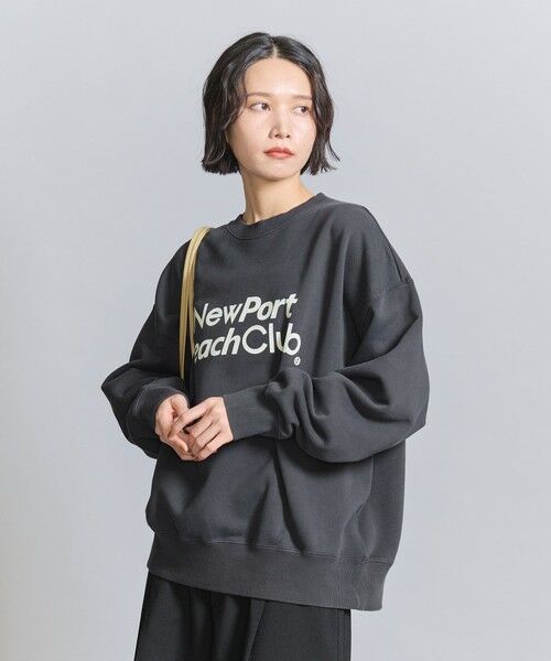 BEAUTY&YOUTH UNITED ARROWS / ビューティー&ユース ユナイテッドアローズ スウェット | コットン裏毛 ロゴ スウェット プルオーバー | 詳細12